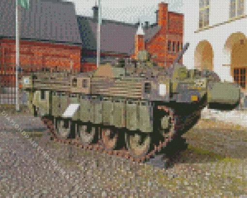 Stridsvagn 103 Diamond By Numbers