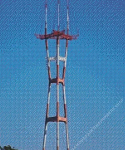 Sutro tower Diamond By Numbers