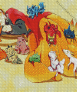 Tailed Beasts Diamond Paints