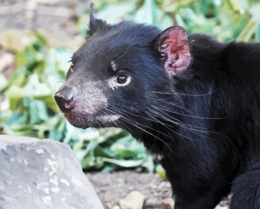 Tasmanian devil Diamond Dotz