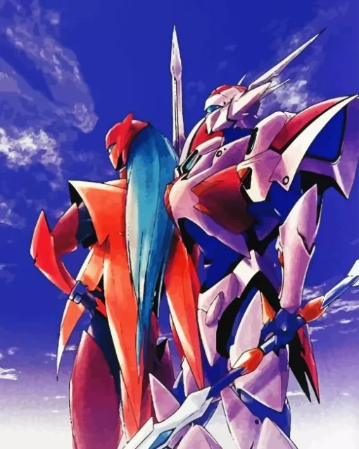 Tekkaman Diamond By Numbers