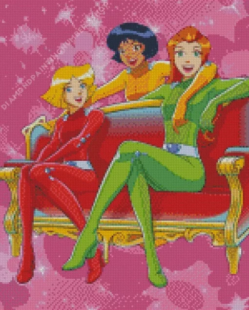 Totally spies Diamond By Numbers