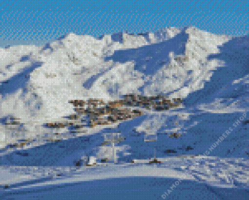 Val thorens Diamond Paints