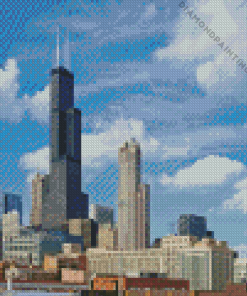 Willis Tower Diamond Paints