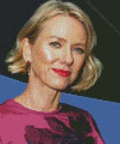 actress Naomi watts Diamond By Numbers