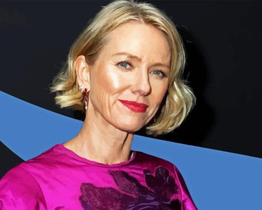 actress Naomi watts Diamond By Numbers