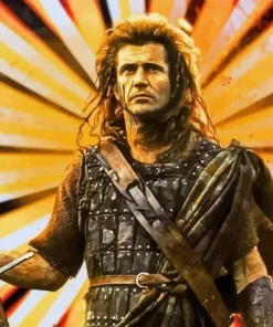 braveheart mel gibson Diamond By Numbers