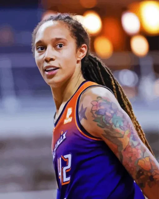 brittney griner Diamond By Numbers