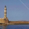 chania lighthouse Diamond By Numbers