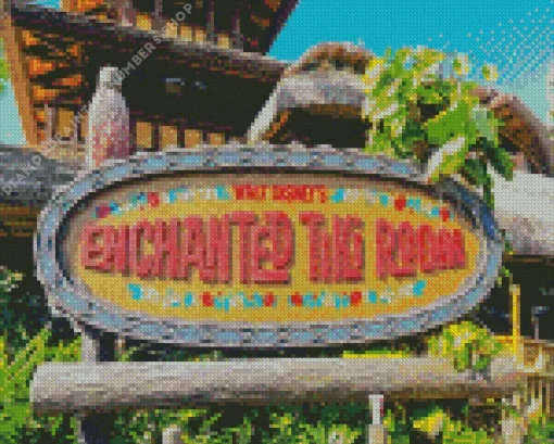 enchanted tiki roo Diamond By Numbers