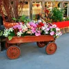 flowers in a wagon Diamond By Numbers