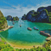 halong bay Diamond Paints