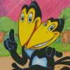 heckle and jeckle Diamond By Numbers