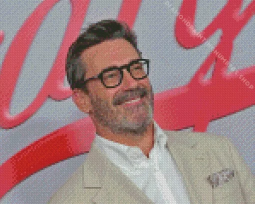 jon hamm Diamond By Numbers