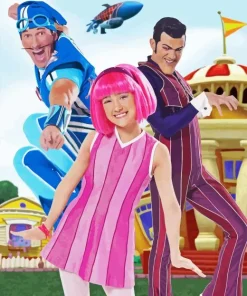 lazytown Diamond By Numbers