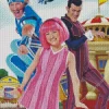 lazytown Diamond By Numbers