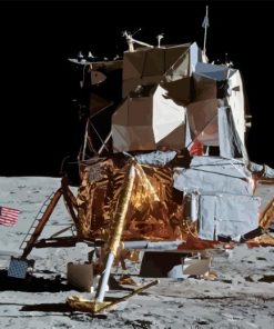 lunar module Diamond Paints