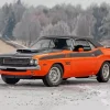 orange 1974 challenger Diamond By Numbers