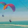 paragliding Diamond By Numbers