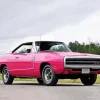 pink Charger rt 1970 Diamond By Numbers