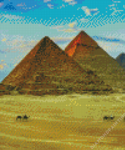 pyramid of khafre Diamond Paints