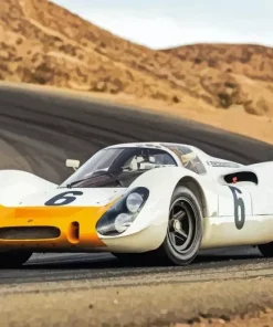 vintage race car Diamond By Numbers