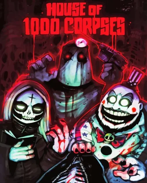 House of 1000 corpses Diamond By Numbers