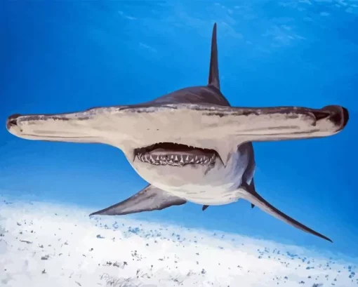 hammerhead shark Diamond By Numbers