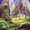 Emily carr a rushing sea of undergrowth Diamond Paintings