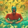 Happy in a Sea of Greed Diamond Paintings