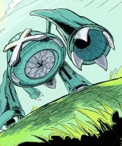 Metagross pokemon art Diamond Paintings