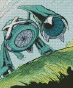 Metagross pokemon art Diamond Paintings