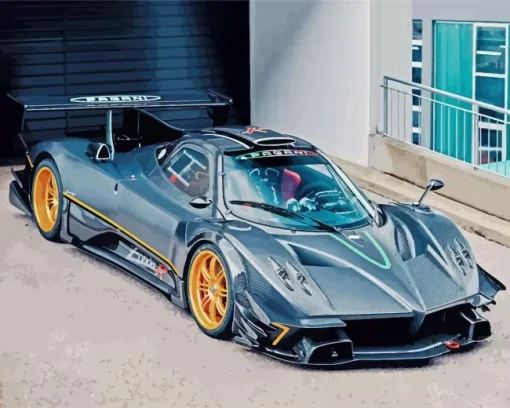 Pagani Zonda Diamond Paintings