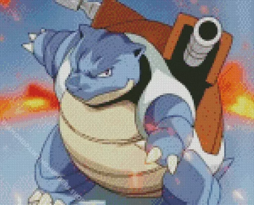 Pokemon blastoise Diamond Paintings