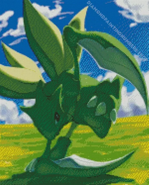Scyther pokemon Diamond Paintings