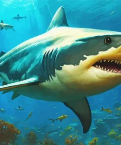 The Great White Shark Diamond Paintings