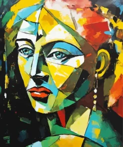 aesthetic abstract face Diamond Paintings