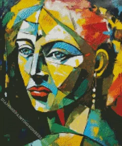 aesthetic abstract face Diamond Paintings