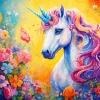 cute fabulous unicorn Diamond Paints