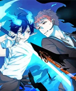 exorcist anime art Diamond Paintings