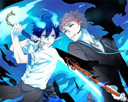 exorcist anime art Diamond Paintings