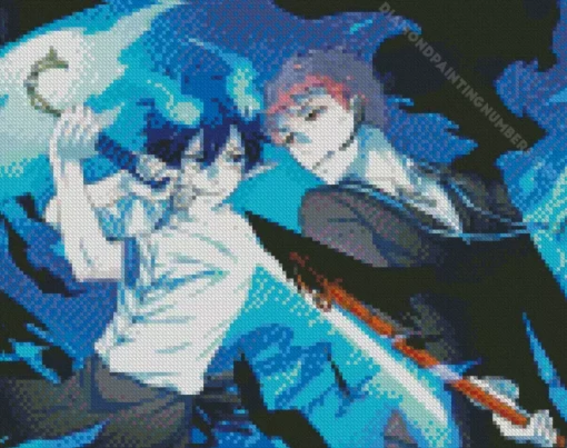 exorcist anime art Diamond Paintings