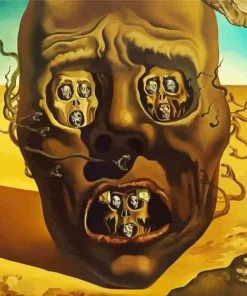 face of war salvador dali Diamond Paintings