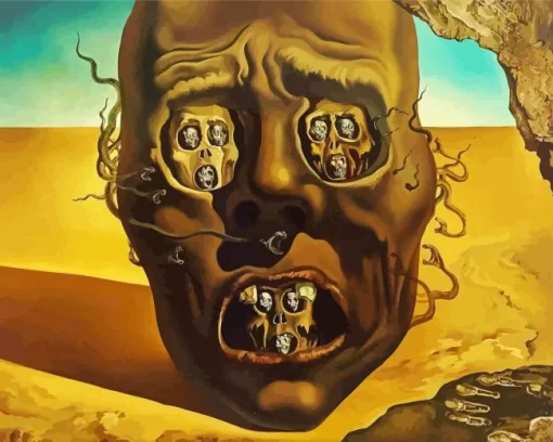 face of war salvador dali Diamond Paintings