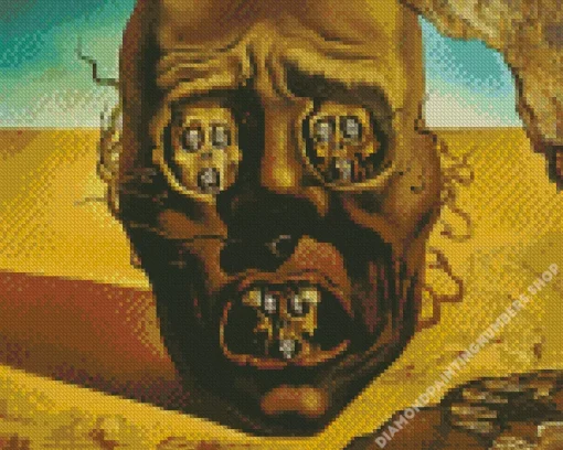 face of war salvador dali Diamond Paintings