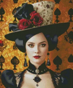 gorgeous female victorian steampunk Diamond Paintings