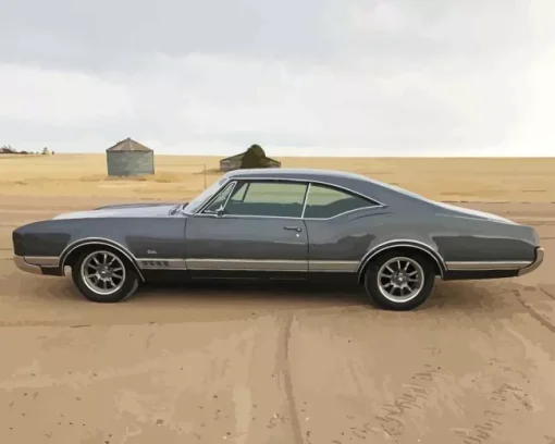 grey Oldsmobile Delta 88 Diamond Paints