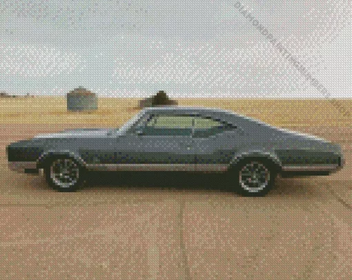 grey Oldsmobile Delta 88 Diamond Paints