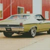 olive green 1969 chevelle Diamond Paintings