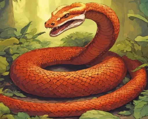 pit viper art Diamond Paintings
